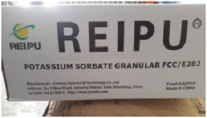 Chất bảo quản Potassium Sorbate – Reipu China - Phụ Gia Thực Phẩm Miền Nam